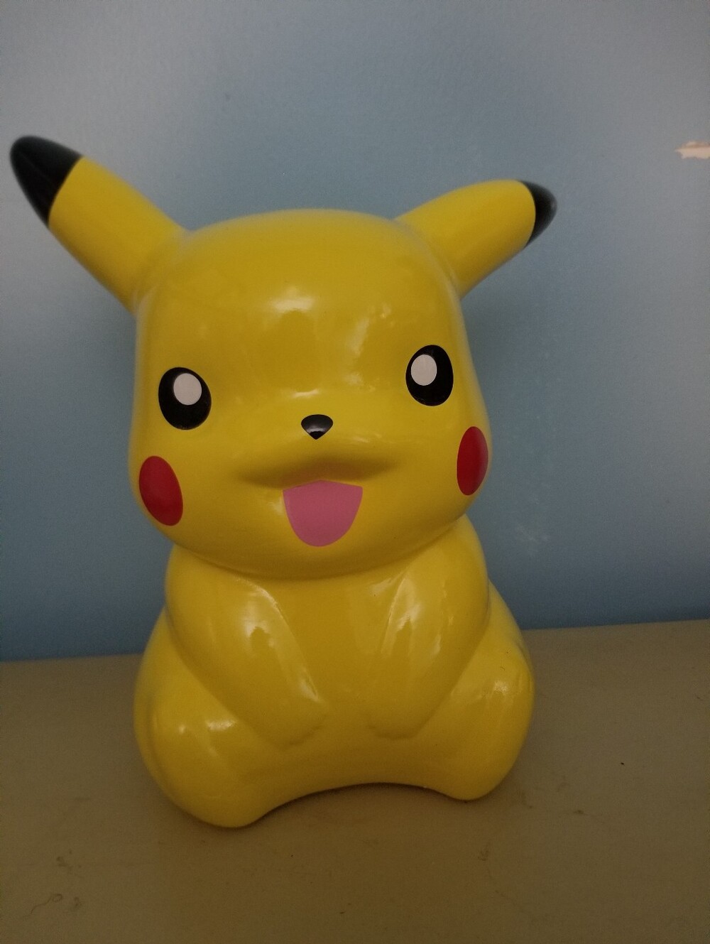 Nintendo Pokemon Pikachu Ceramic Piggy Bank FAB NY 2016